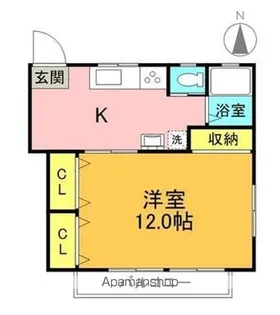 フルジェンテ並木【2階】の間取り
