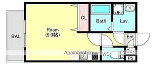 ケイグレイス福生武蔵野台【1階】の間取り