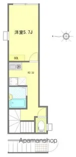 東京都杉並区高円寺南1丁目【アパート】の間取り