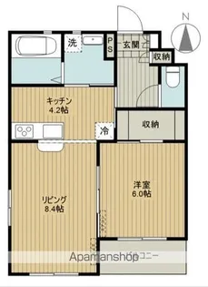 田畑ハイツルシアスⅦ【2階】の間取り