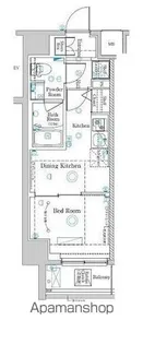 ラフィスタ中野本町【5階】の間取り