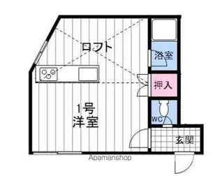 プレスティジャス琴似【101号室】の間取り