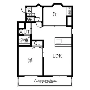 北千種キッズビル【4階】の間取り