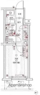 プレール・ドゥーク東京NORTHⅣ【1階】の間取り