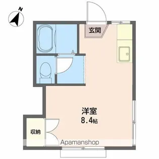 カーサこもれび【2階】の間取り