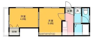 エバーグリーン霞【2階】の間取り