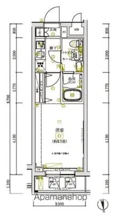 RELUXIA亀戸EAST【3階】の間取り