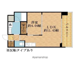 プレジオ城東【7階】の間取り