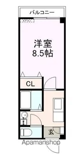ハイツふろーら【303号室】の間取り