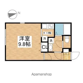 BRANCHE上前津【5階】の間取り