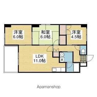 三光ガスビル【303.号室】の間取り