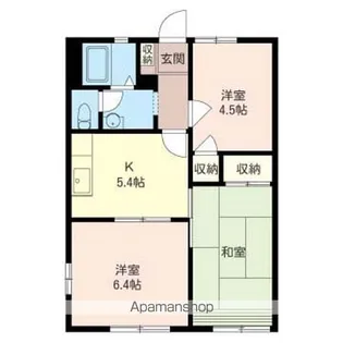 グリーンハイツ【2階】の間取り