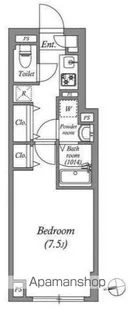 SOLASIA RESIDENCE荻窪Ⅱ【104号室】の間取り