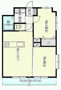J.FEEL西池【901号室】の間取り