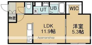 仮)深堀町新築アパート【1階】の間取り