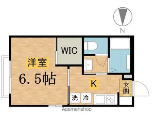 コンフォートヨコタ【1階】の間取り