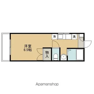 クレセントゴールド【1階】の間取り