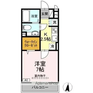 グリーンヒルズSAKAUE【2階】の間取り