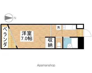 サニーサイドⅡ【1階】の間取り