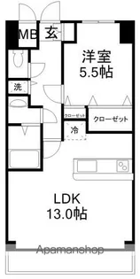 GRAND SIX【3階】の間取り