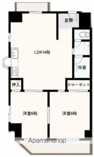 レミープライデK2【2階】の間取り