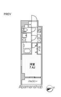 ブラウ南池袋【2階】の間取り