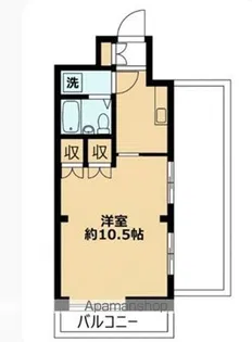 セザール新座【4階】の間取り