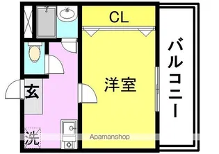 サウザンド塚口【410号室】の間取り
