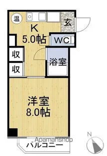 ノーブルビラージュT【305号室】の間取り