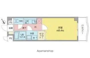 サンアップウェルⅠ【2階】の間取り