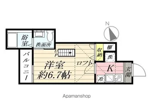 レイディアンス寺谷【2階】の間取り