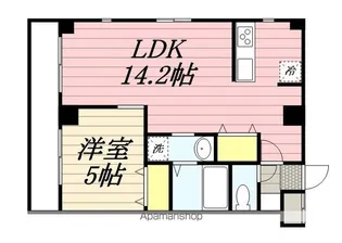 ヴィクトリア【1階】の間取り