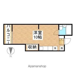 菱家ビル【502号室】の間取り