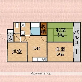 C−クレフ【2階】の間取り