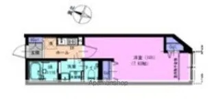 APARTAMENTO アリビオ柏【1階】の間取り