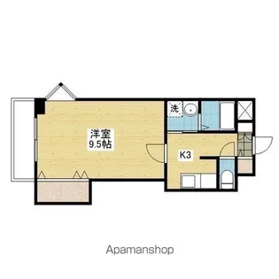 コンフォート23【401.号室】の間取り