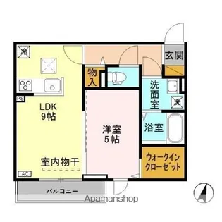 ルミナーレ【1階】の間取り