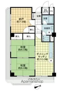 みのりハイム【2階】の間取り