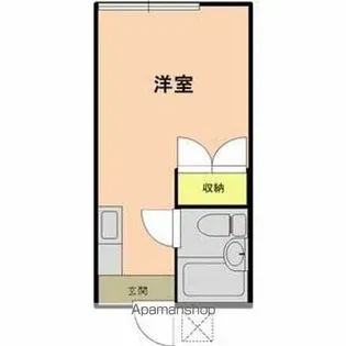 コーポグリーンヒル【2階】の間取り