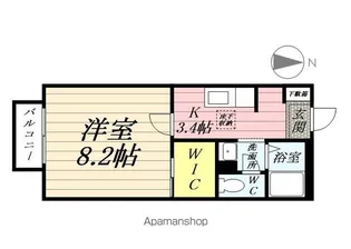 パストラル通町【1階】の間取り