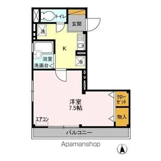 シャレー馬橋【2階】の間取り