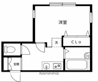 FLAT−K【B号室】の間取り
