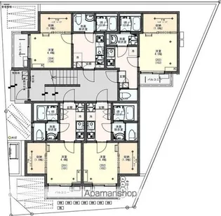 KEIAI RESIDENCE 五香【2階】の間取り