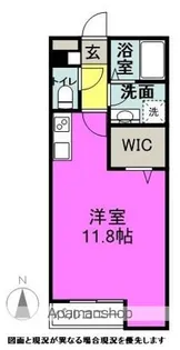 リアレクト平田【205号室】の間取り