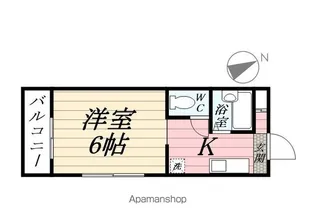 ミサキビル【302号室】の間取り