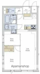 プロスタイルウェルス堀切菖蒲園【3階】の間取り