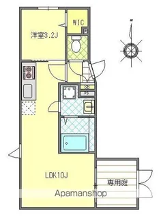 MONOLITH錦糸町【3階】の間取り