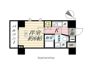 フェルクルール横浜新子安プレセダンヒルズ【11階】の間取り