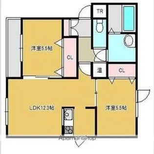 R’S COURT【3階】の間取り