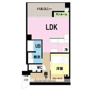 第2NTビル【404号室】の間取り
